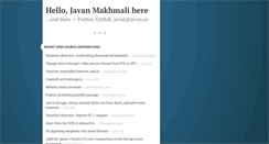 Desktop Screenshot of javan.us